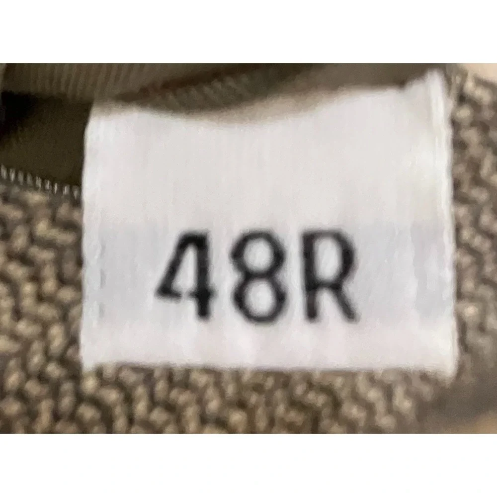 Vintage Austin Reed Men's Size 48R Tweed Sport Coat Brown‎ w Gold Cream Blend